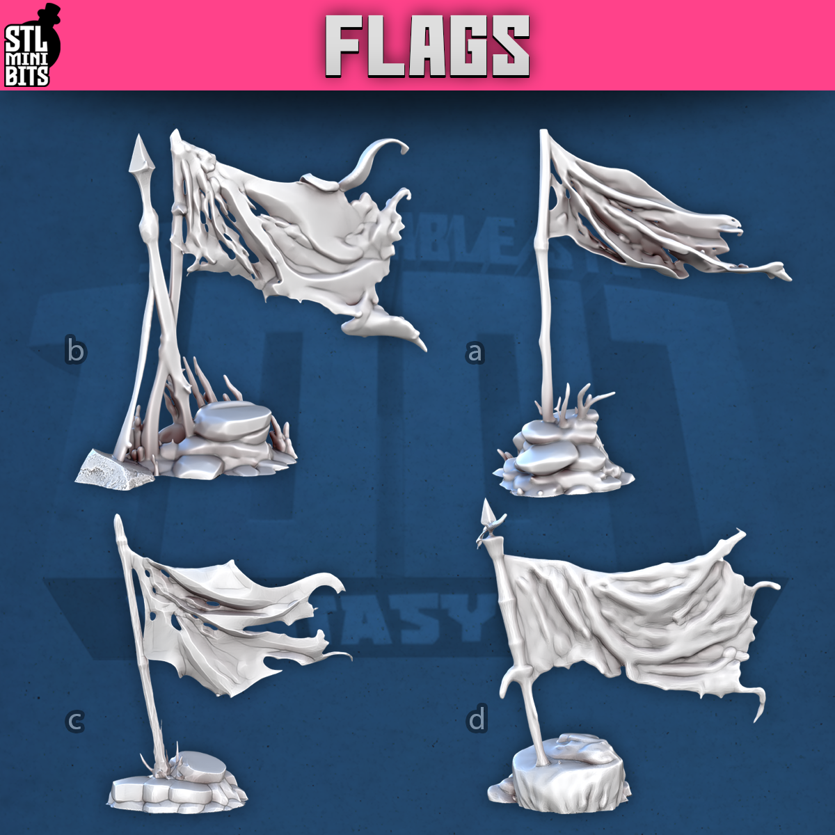 1001 Fantasy Bits - Flags