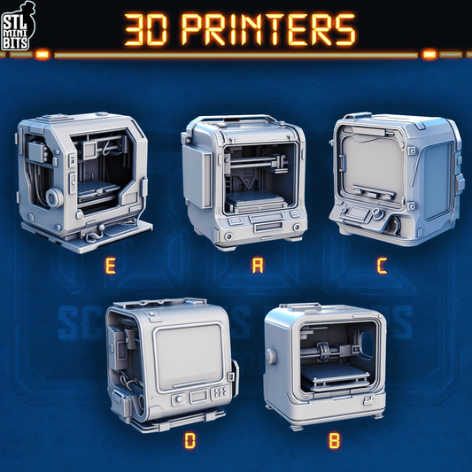 1002 SCI-FI Bits&Props - 3D Printers STL Digital