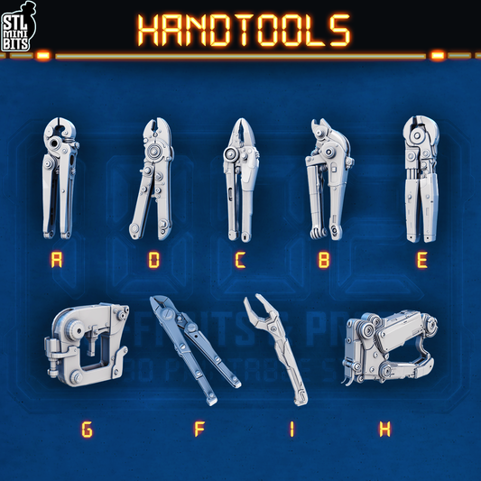 1002 SCI-FI Bits&Props - Hand Tools STL Digital