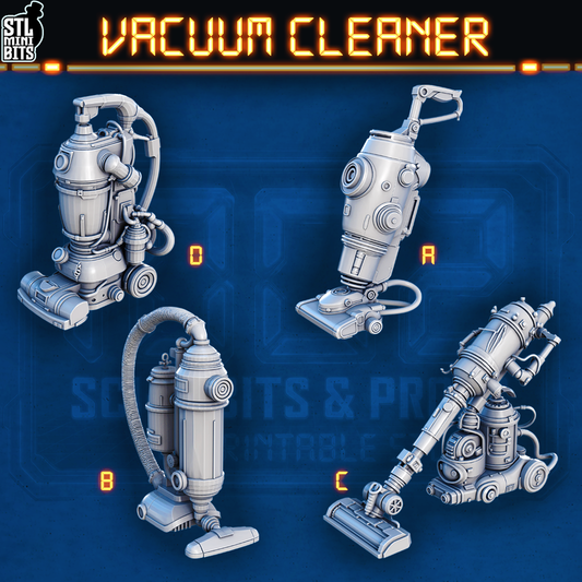 1002 SCI-FI Bits&Props – Vacuum Cleaner STL Digital