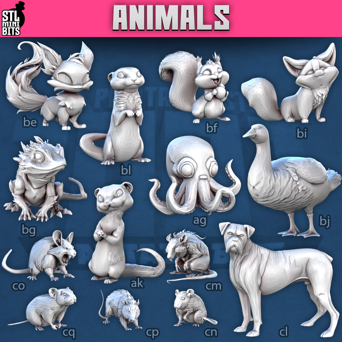 1001 Fantasy Bits - Animals