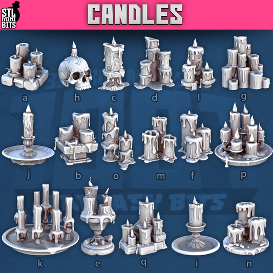 1001 Fantasy Bits - Candles