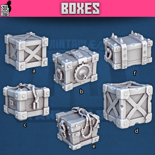 1001 Fantasy Bits - Boxes