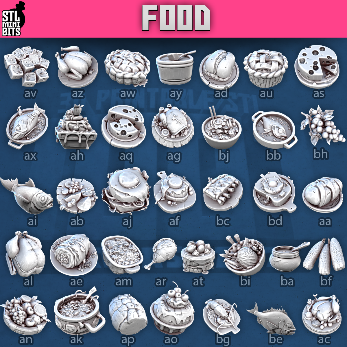 1001 Fantasy Bits - Food