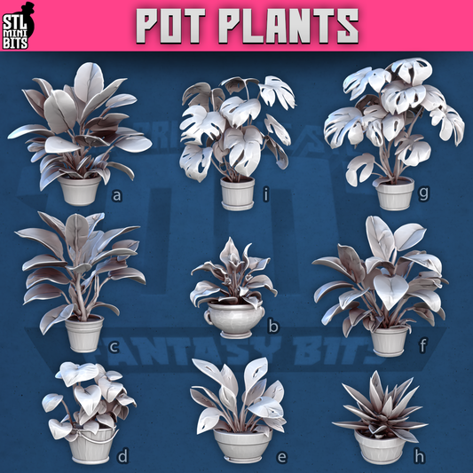 1001 Fantasy Bits - Pot Plants