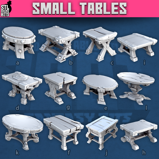 1001 Fantasy Bits - Small Tables