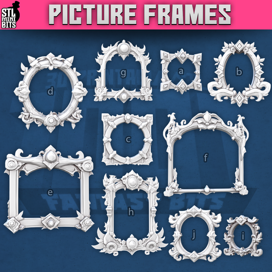 1001 Fantasy Bits - Picture Frames