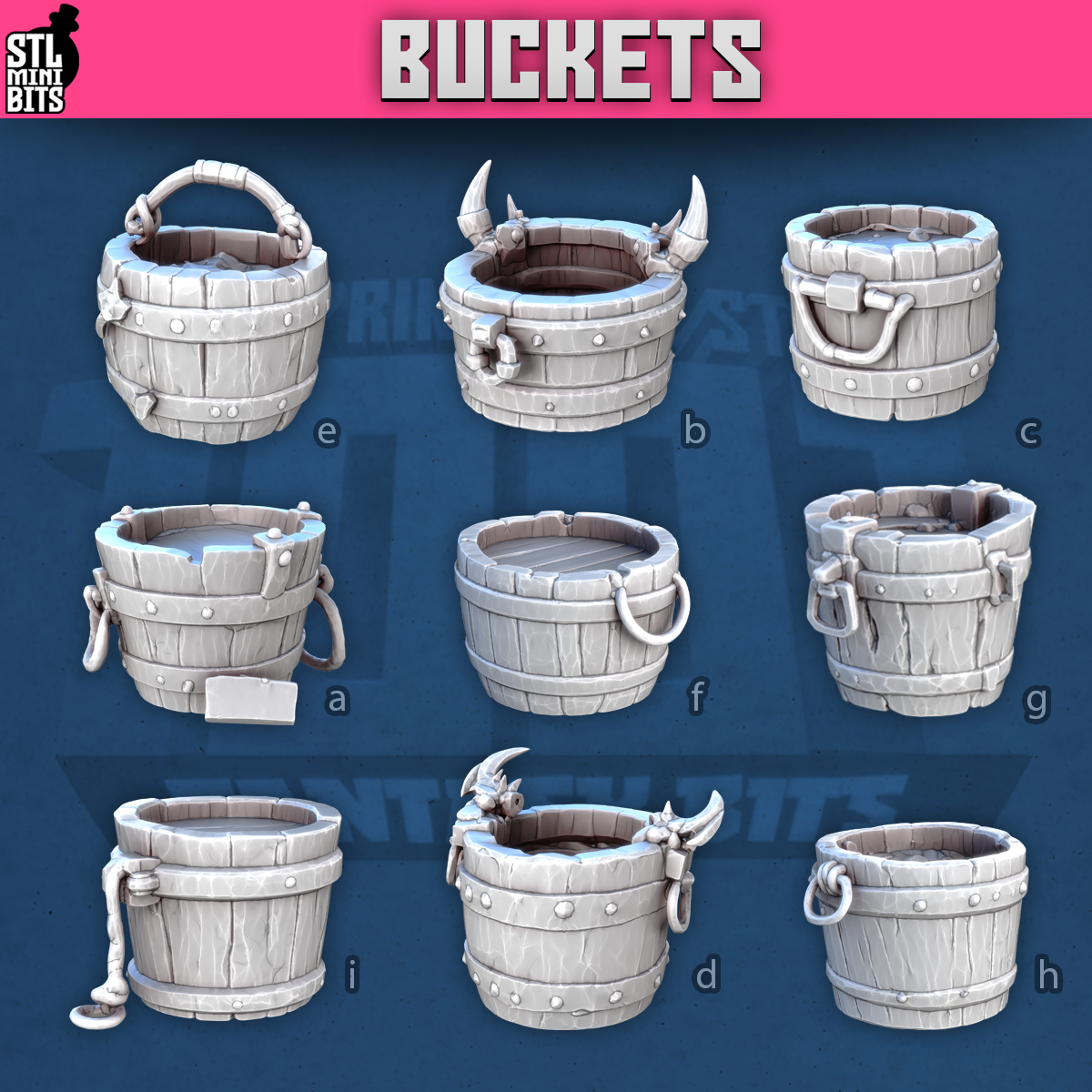 1001 Fantasy Bits - Buckets