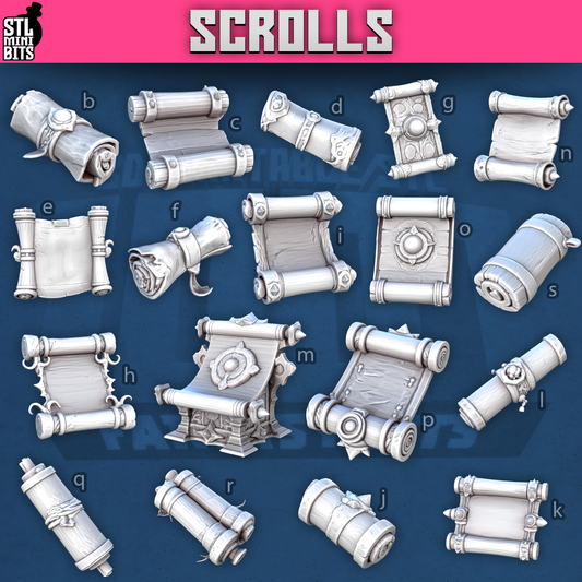 1001 Fantasy Bits - Scrolls