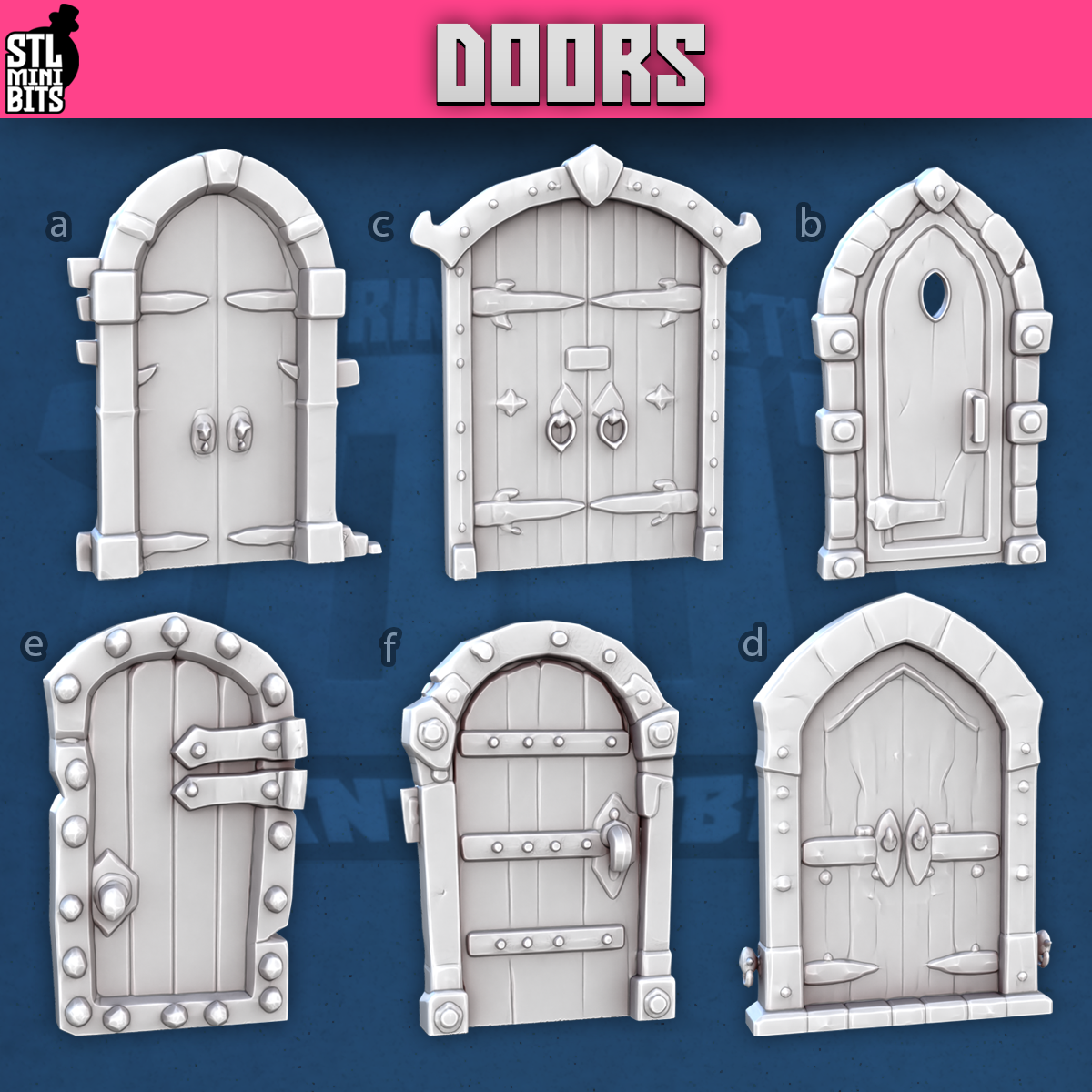 1001 Fantasy Bits - Doors