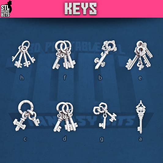 1001 Fantasy Bits - Keys