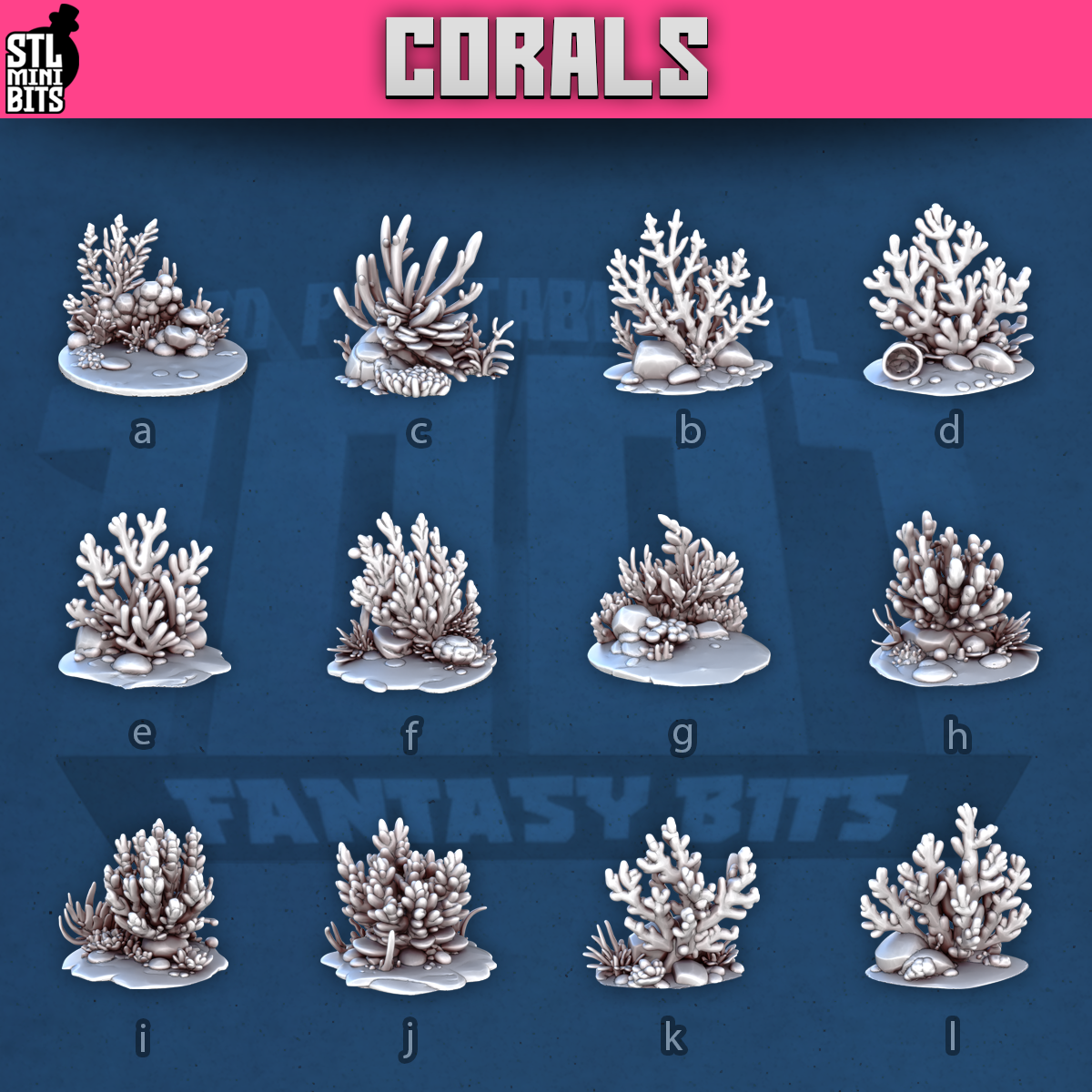1001 Fantasy Bits - Corals