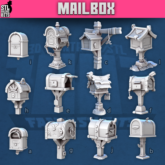 1001 Fantasy Bits - Mailbox