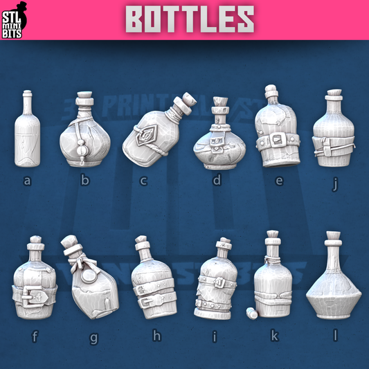 1001 Fantasy Bits - Bottles