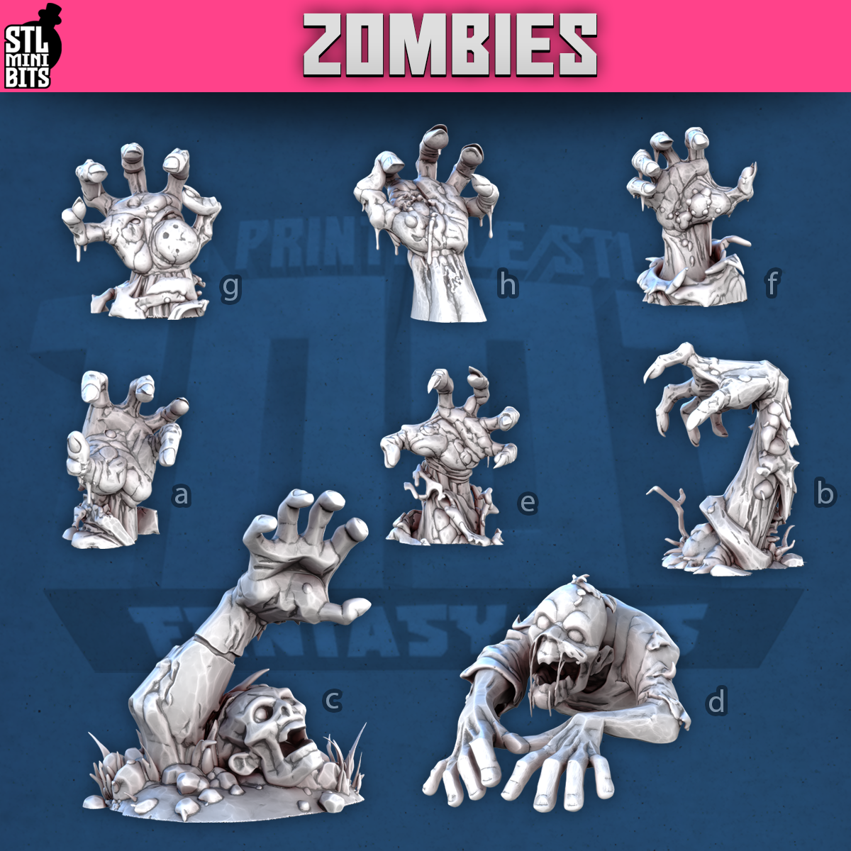 1001 Fantasy Bits - Zombies