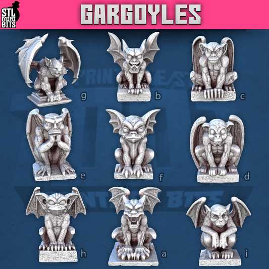 1001 Fantasy Bits - Gargoyle