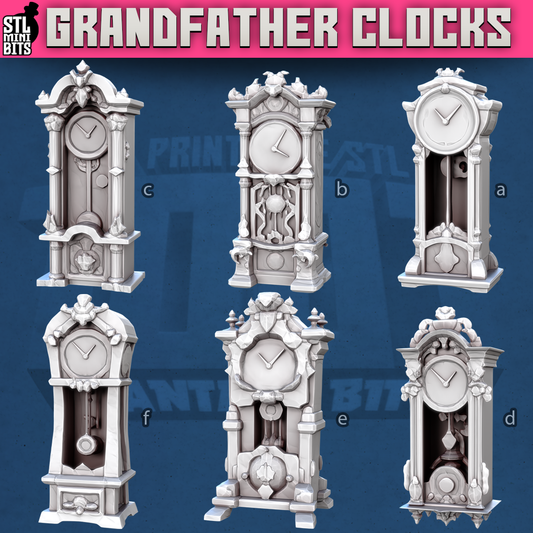 1001 Fantasy Bits - Grandfather Clock